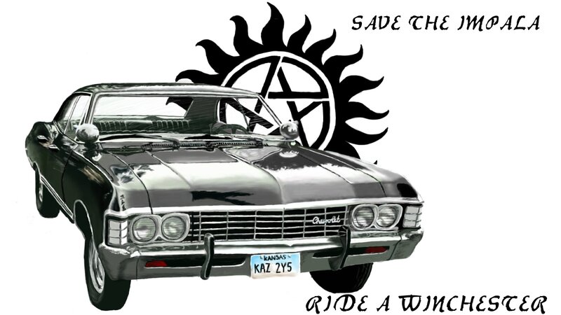 Black Chevrolet Impala — Dramatic