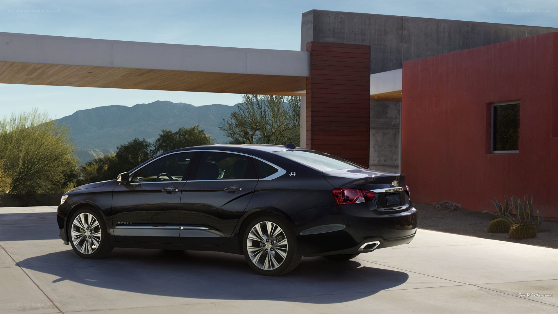 Black Chevrolet Impala sedan