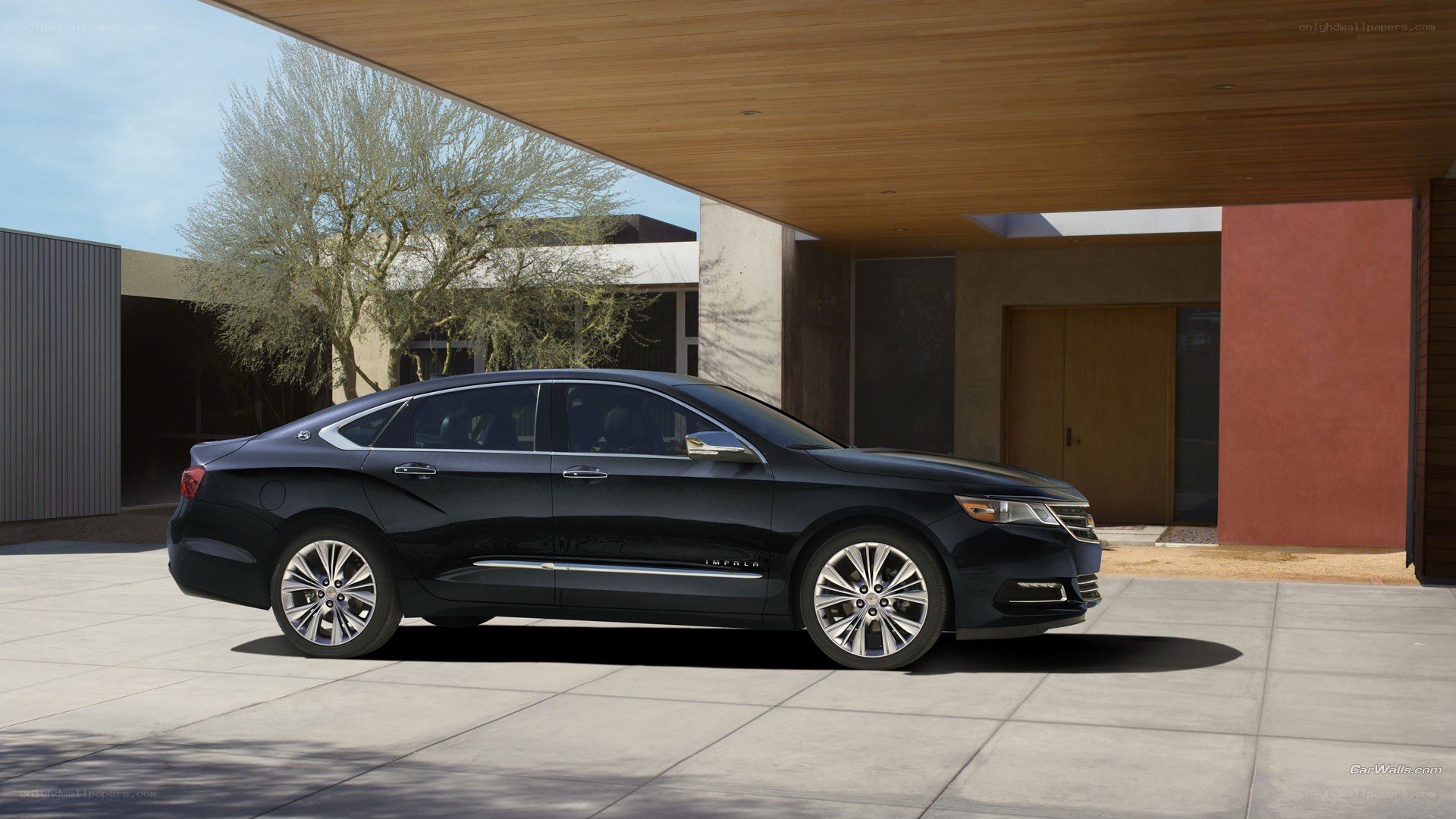 black chevrolet impala sedan
