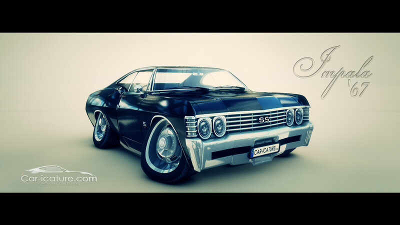 Black Chevrolet Impala