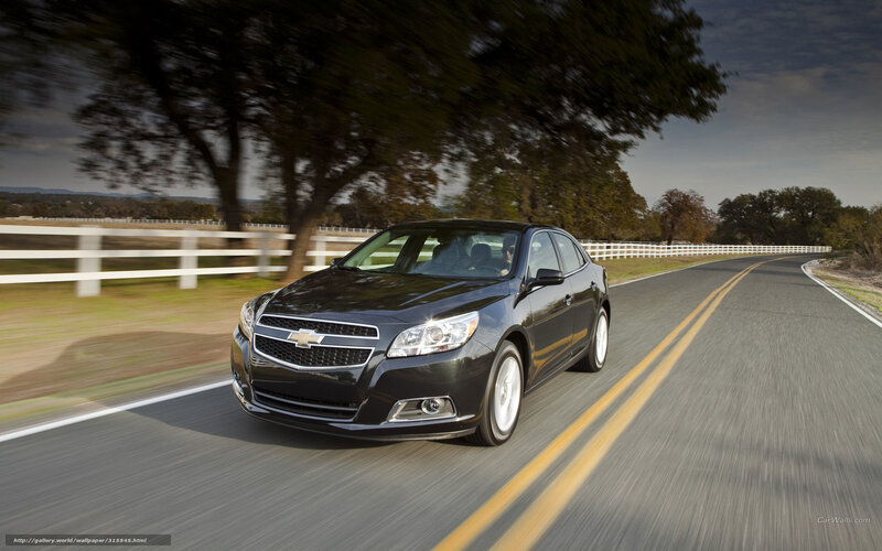 black chevrolet malibu on country road