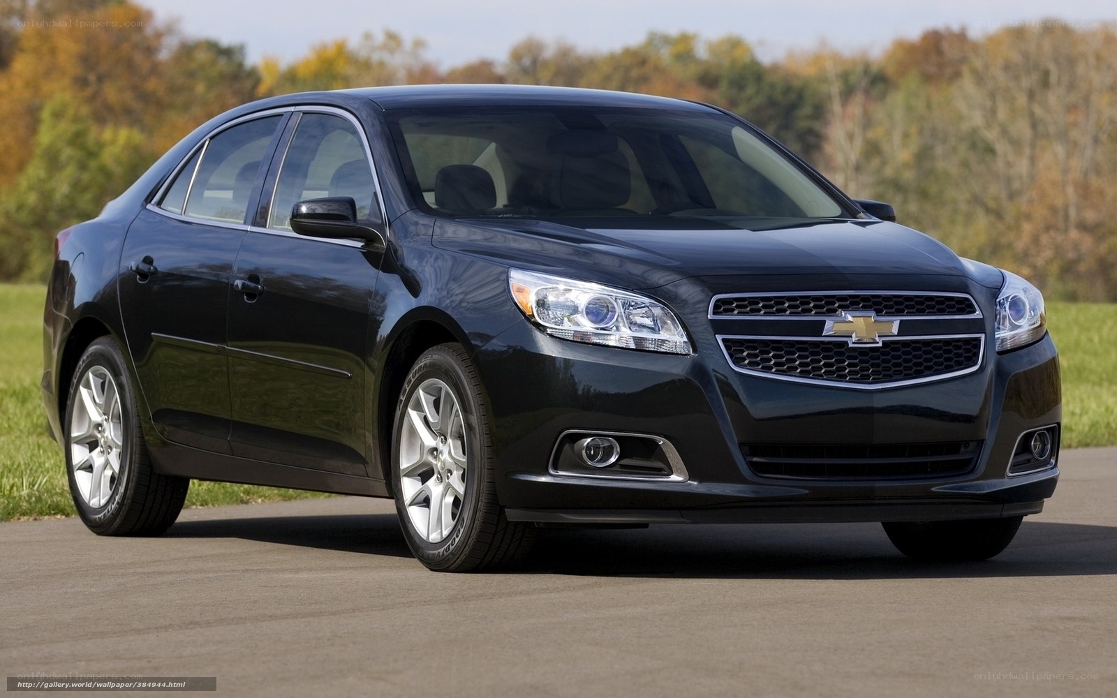 black chevrolet malibu sedan