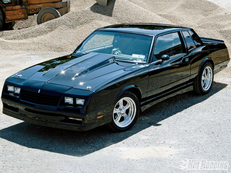 black chevrolet monte carlo ss