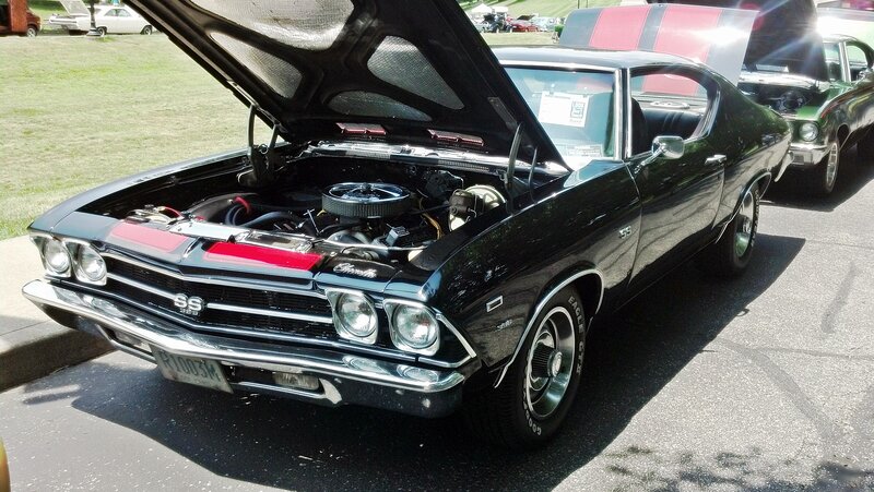 Black Chevrolet Muscle Car — Showcase
