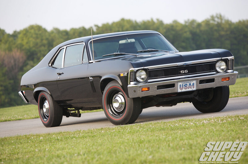 Black Chevrolet Nova Ss — Calm