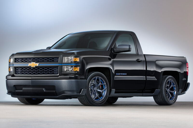 Black Chevrolet Pickup Truck — Neutral
