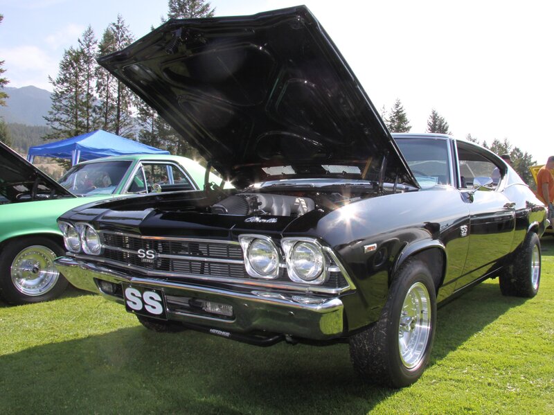 Black Chevrolet Ss Car