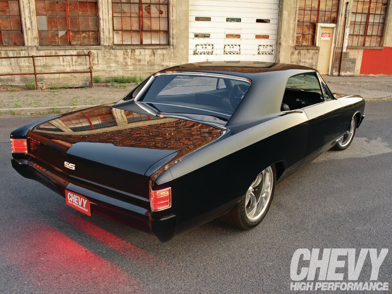 Black Chevrolet Ss — Dramatic, Afternoon