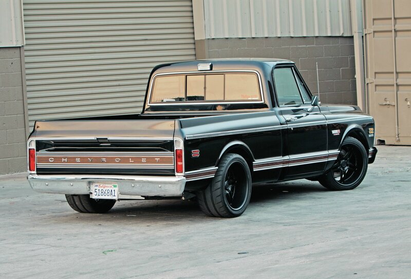 Black Chevrolet Truck — Neutral, Afternoon, Photograph