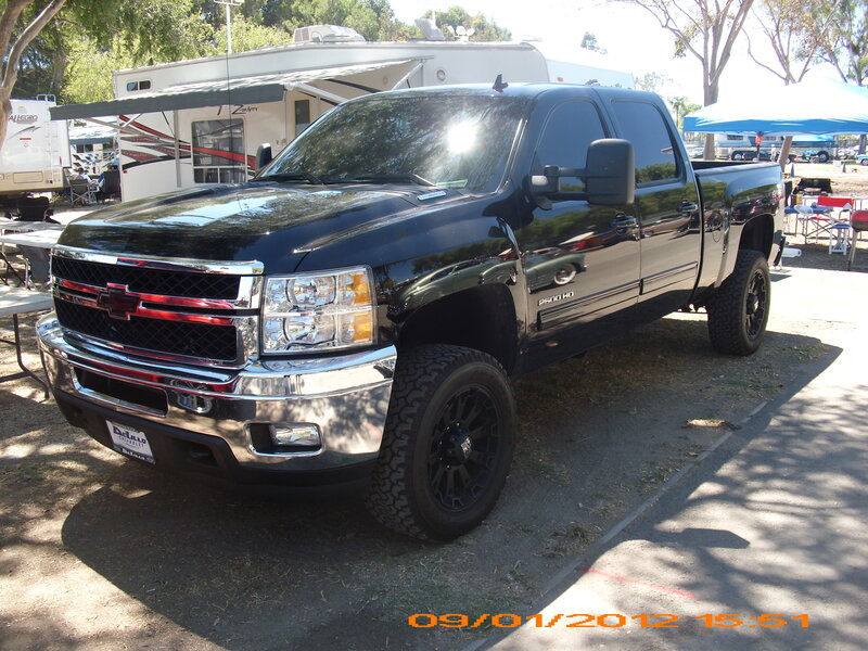 Black Chevrolet Truck — Outdoor