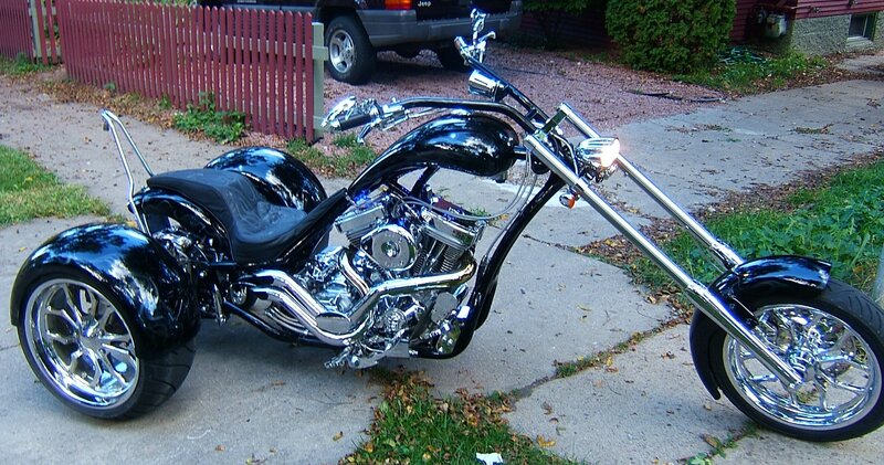 Black Chopper Trike — Calm