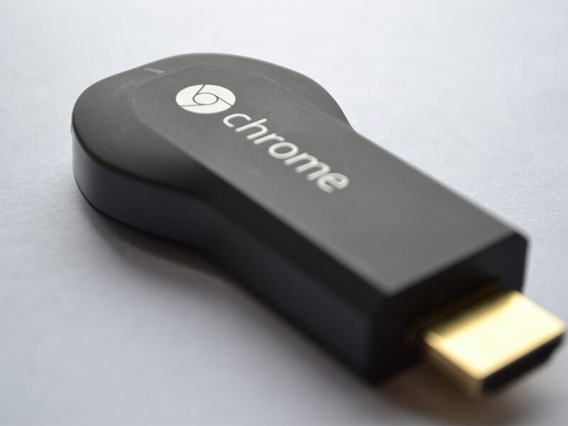 Black Chromecast Device