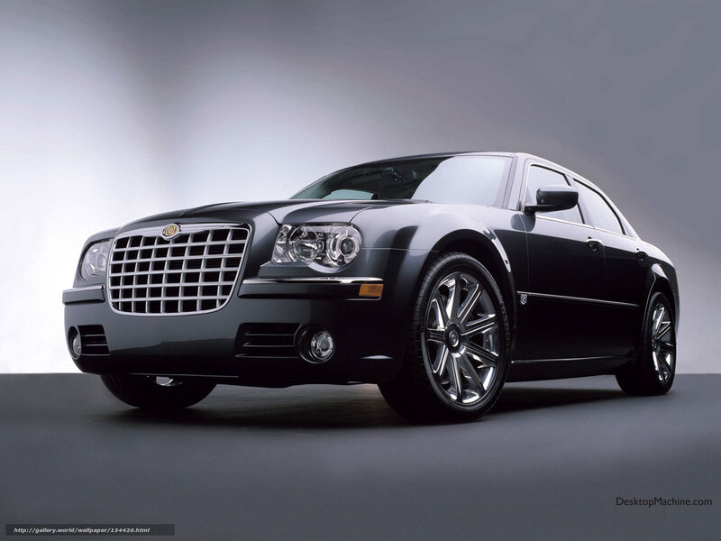 Black Chrysler 300 — Dramatic