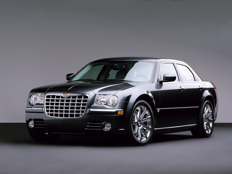 Black Chrysler 300 — Neutral, Photograph, Car
