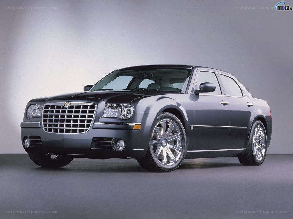 Black Chrysler 300C sedan