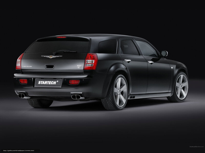 Black Chrysler 300c
