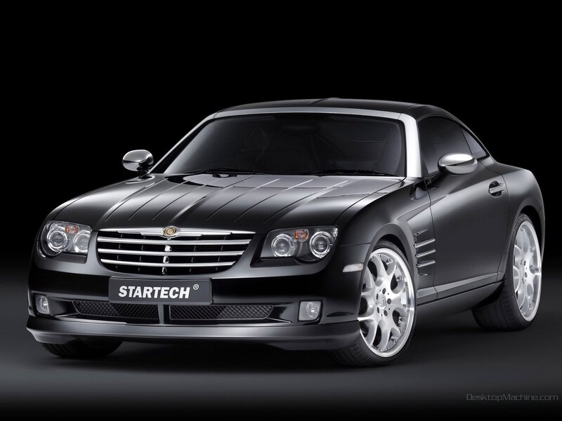 black chrysler crossfire car