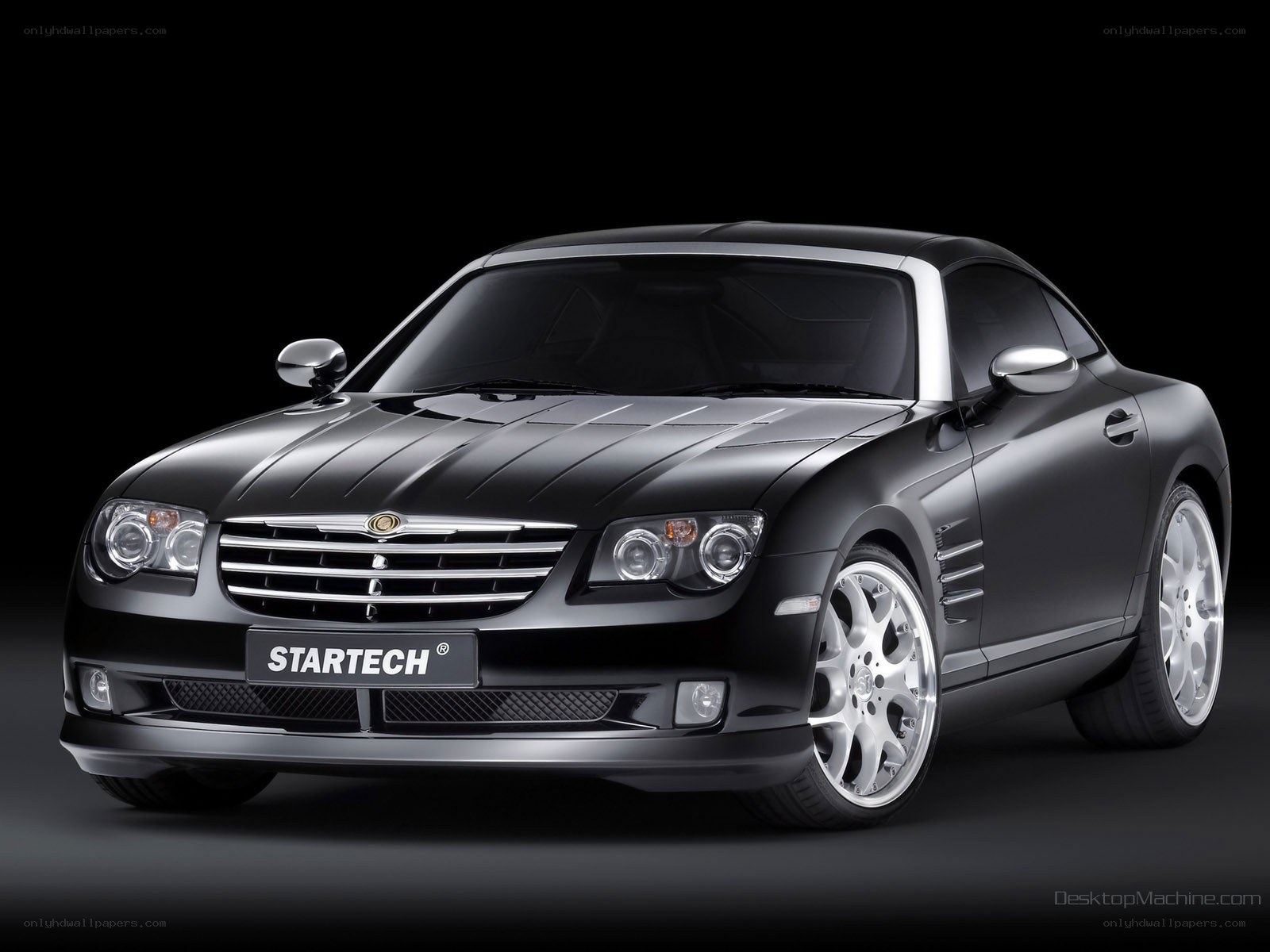 black chrysler crossfire car