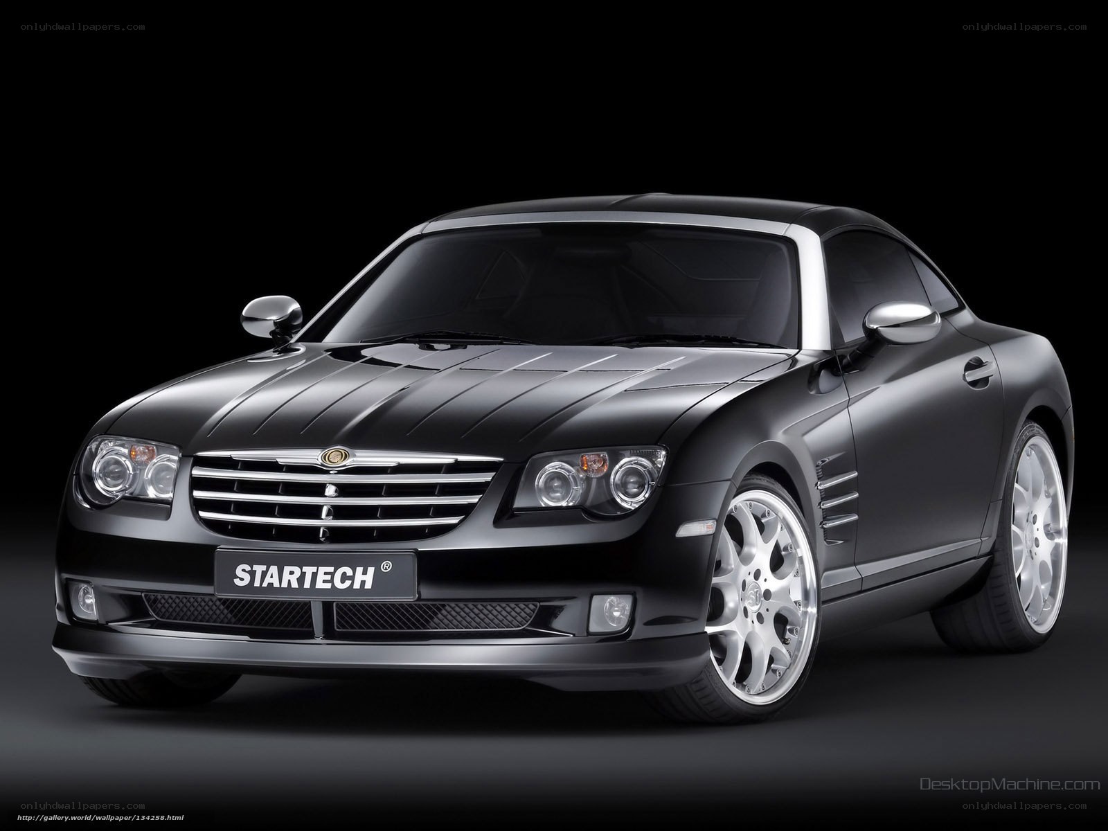 Black Chrysler Crossfire with Startech