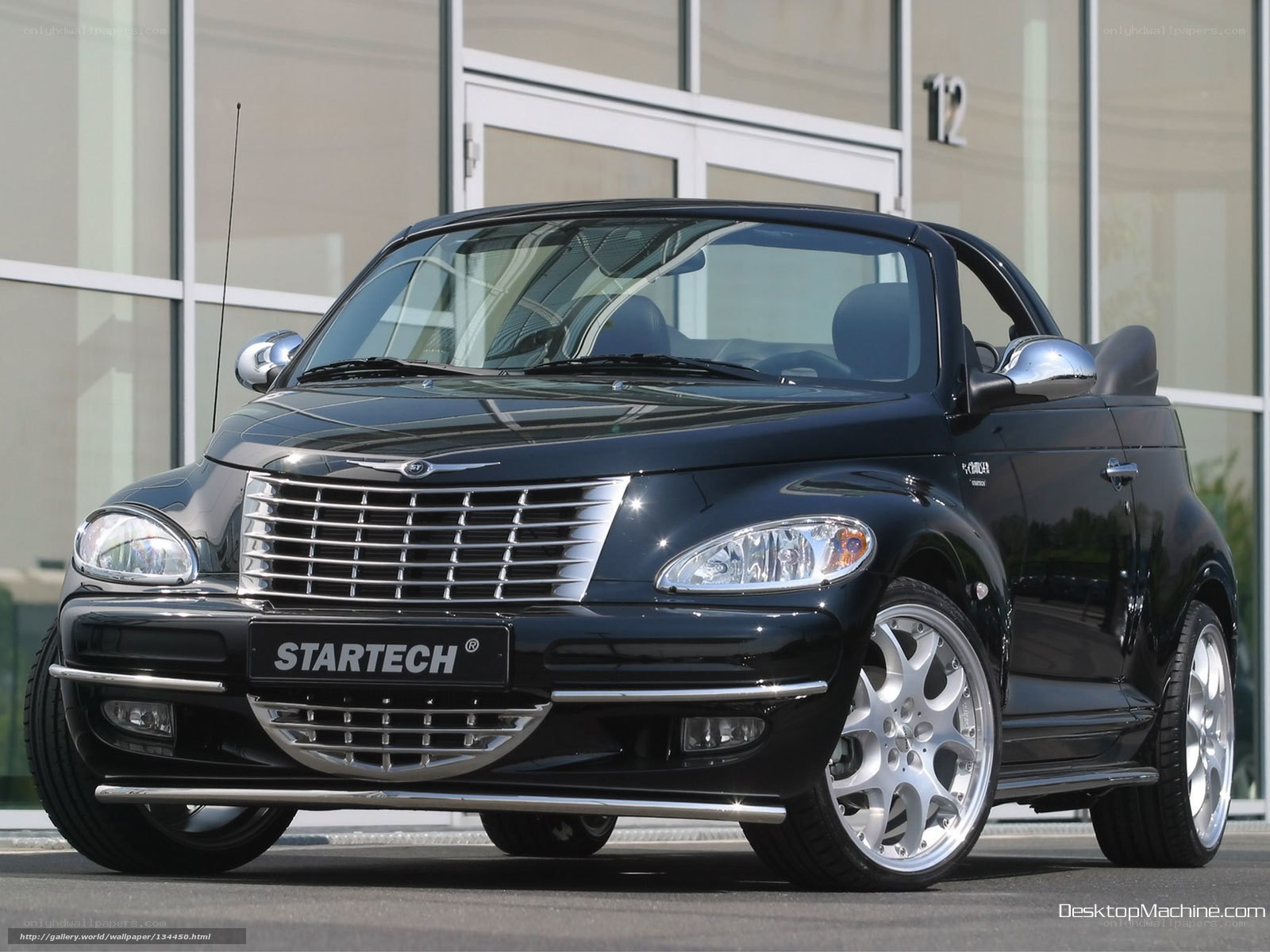 Black Chrysler PT Cruiser Convertible