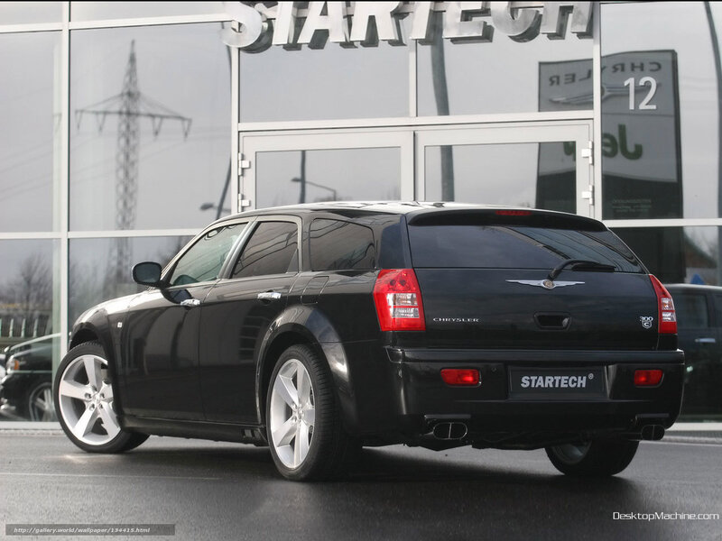 Black Chrysler Station Wagon — Neutral, Photograph