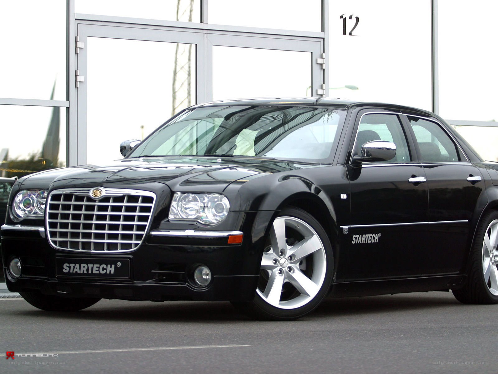 Black Chrysler with Startech branding