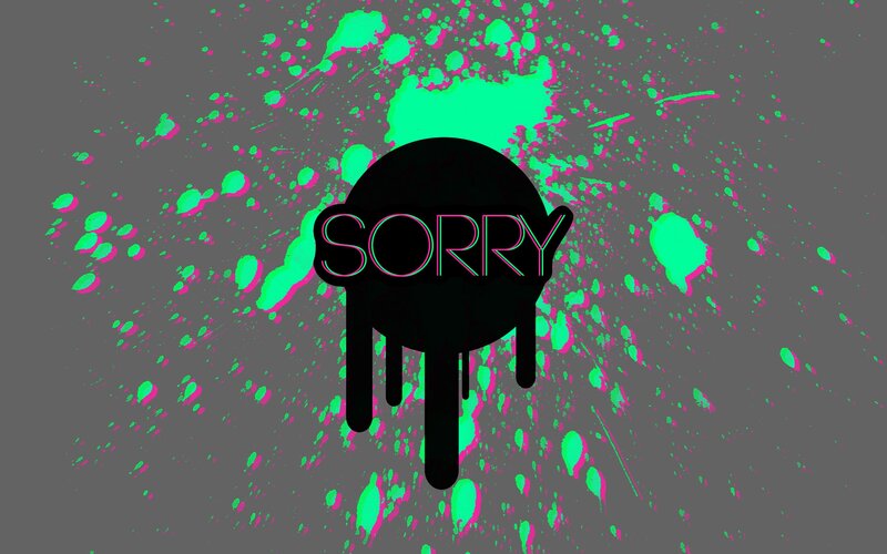 Black Circle with Text