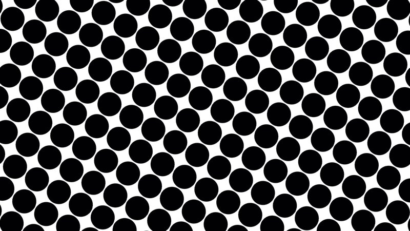Black Circles on White
