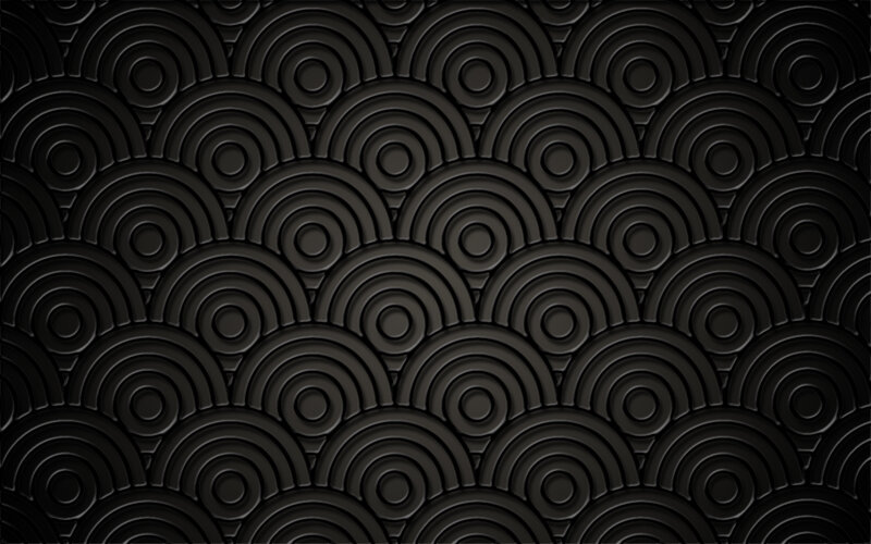 black circular pattern background