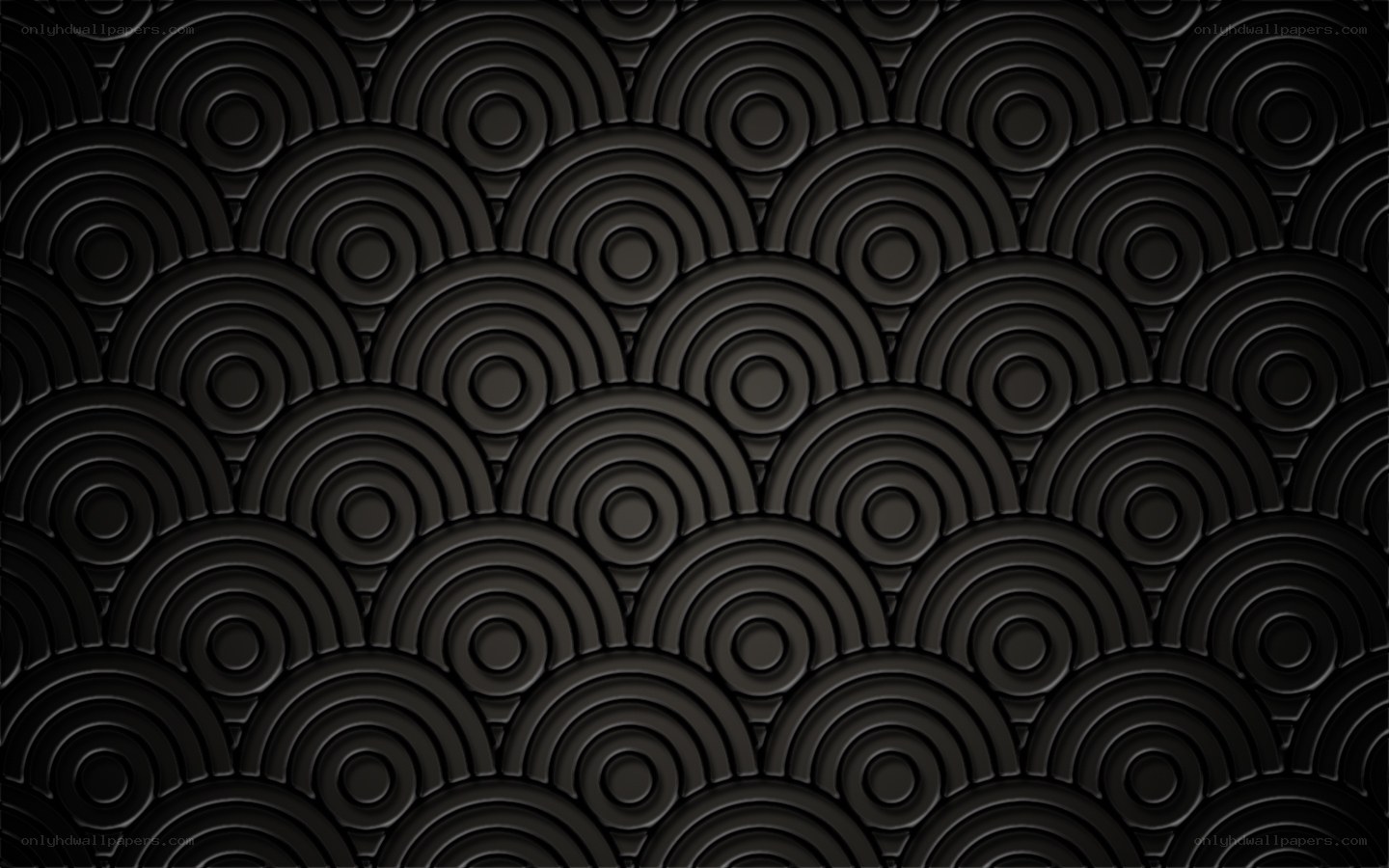 black circular pattern background