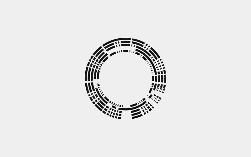 Black Circular Pattern — Neutral