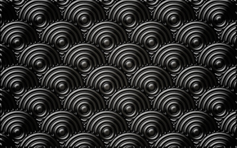 black circular pattern texture