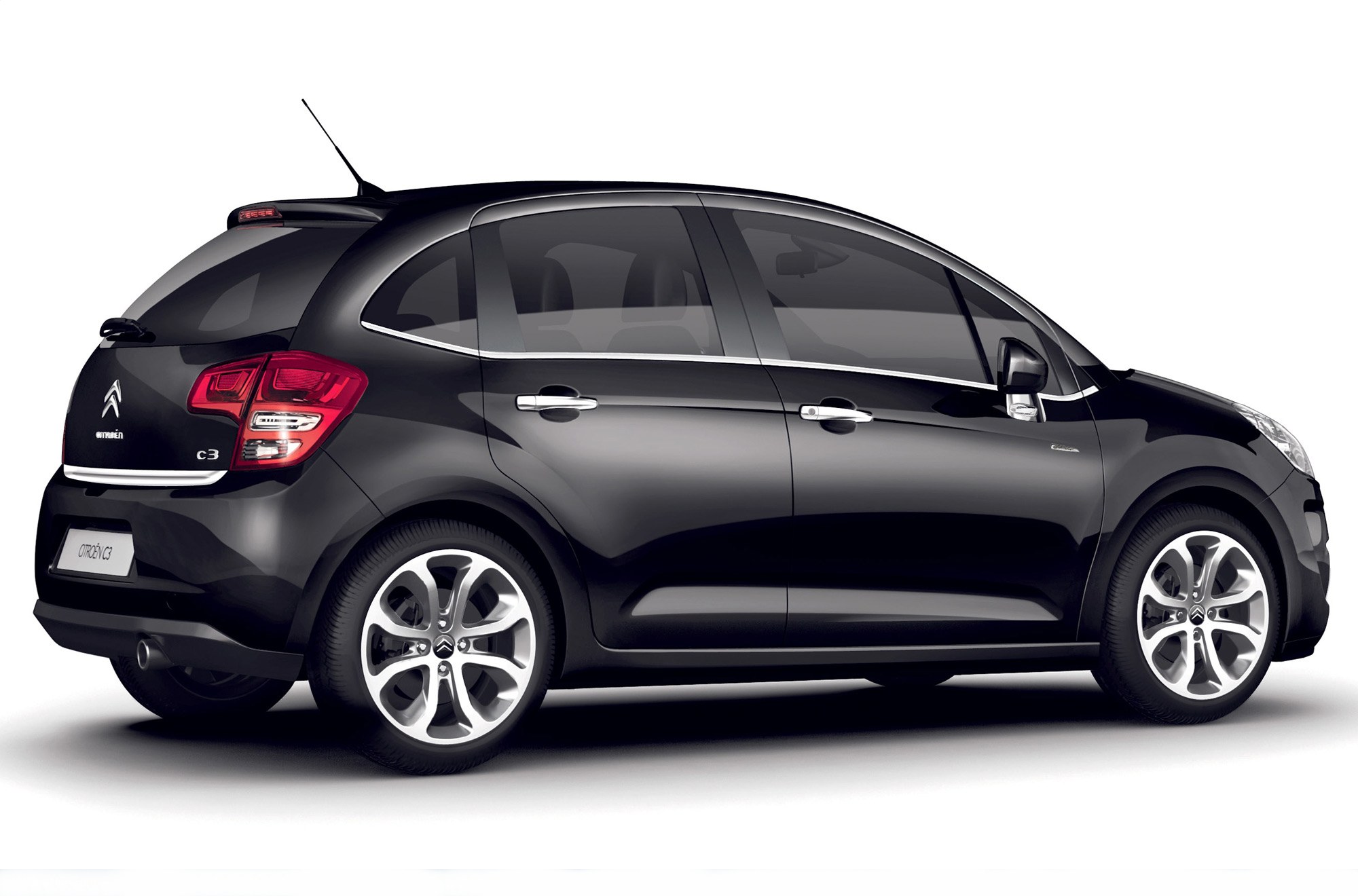 Black Citroën C3 hatchback