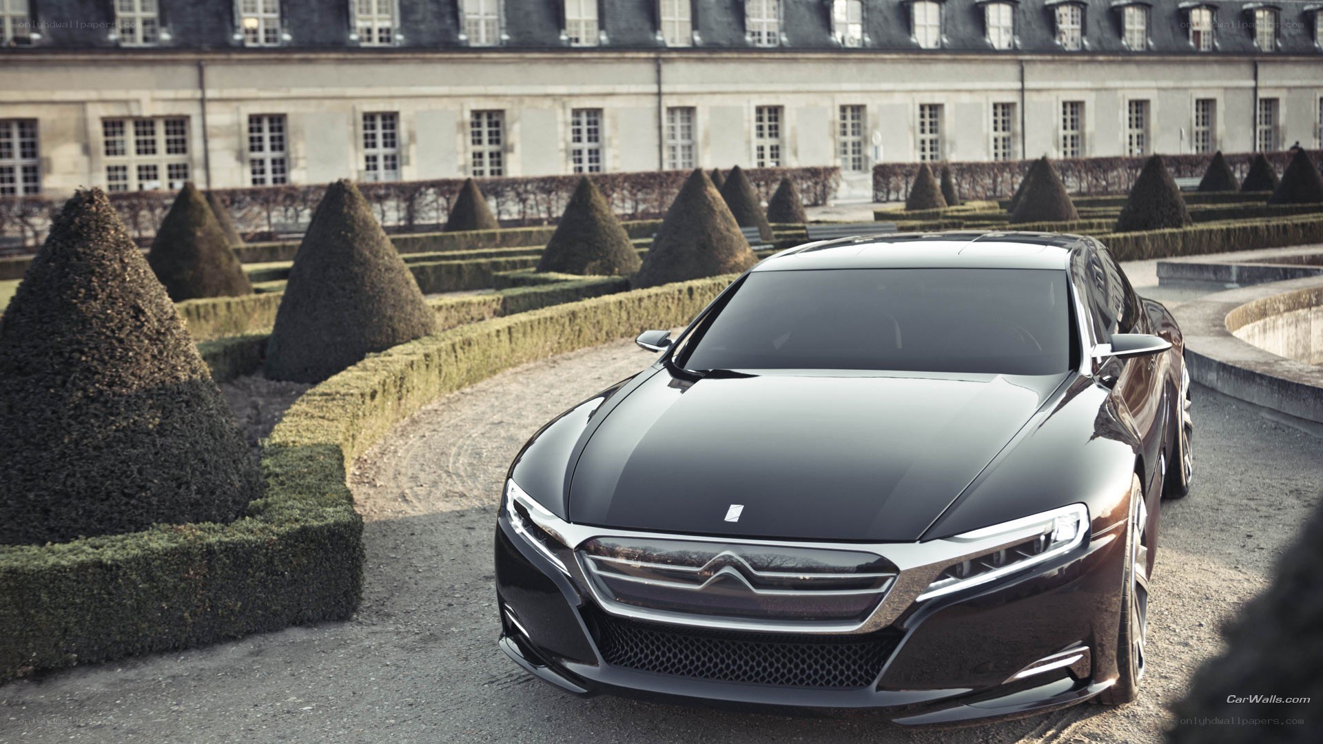 Black Citroën concept car