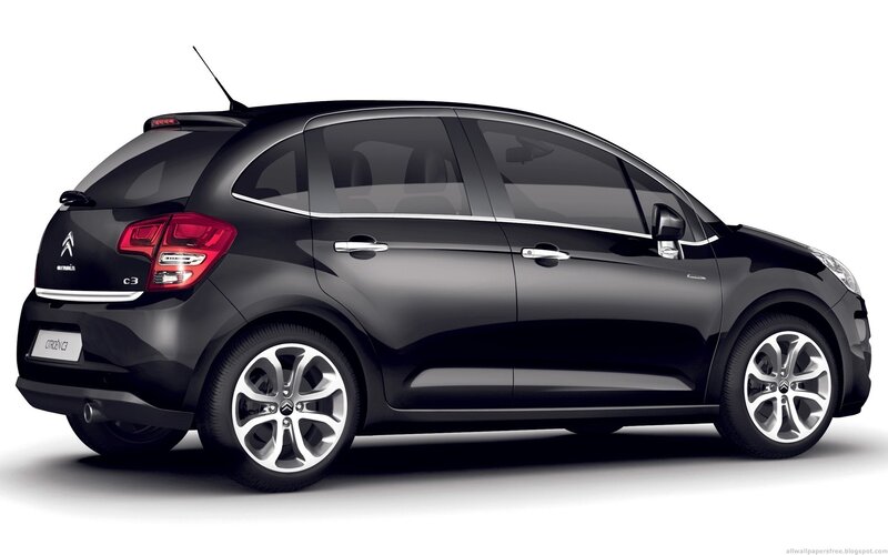 black citroen c3 hatchback