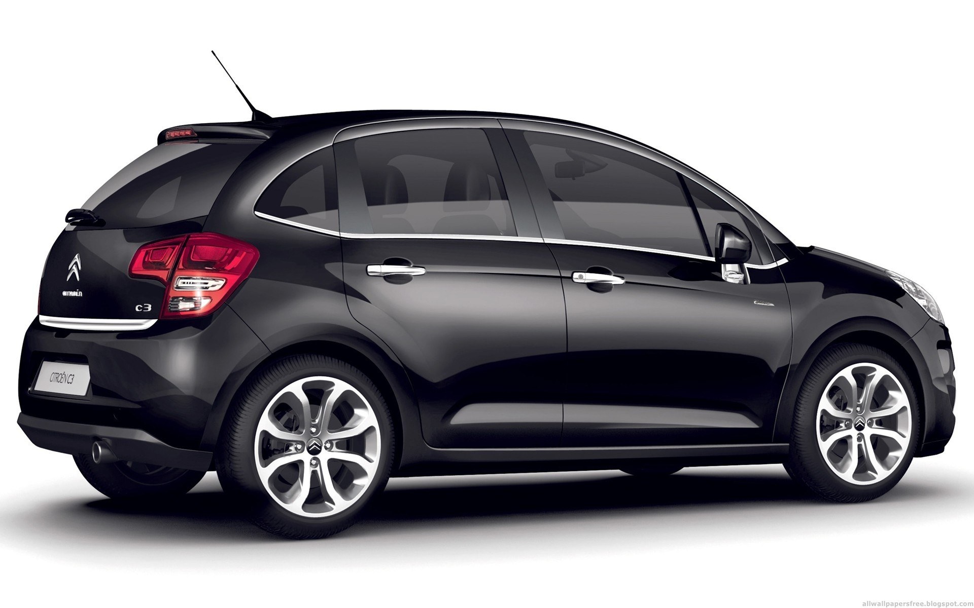 black citroen c3 hatchback