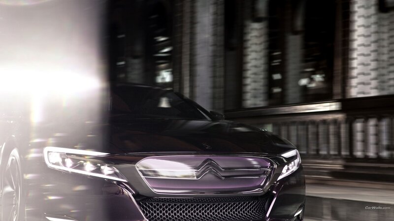 Black Citroen Car