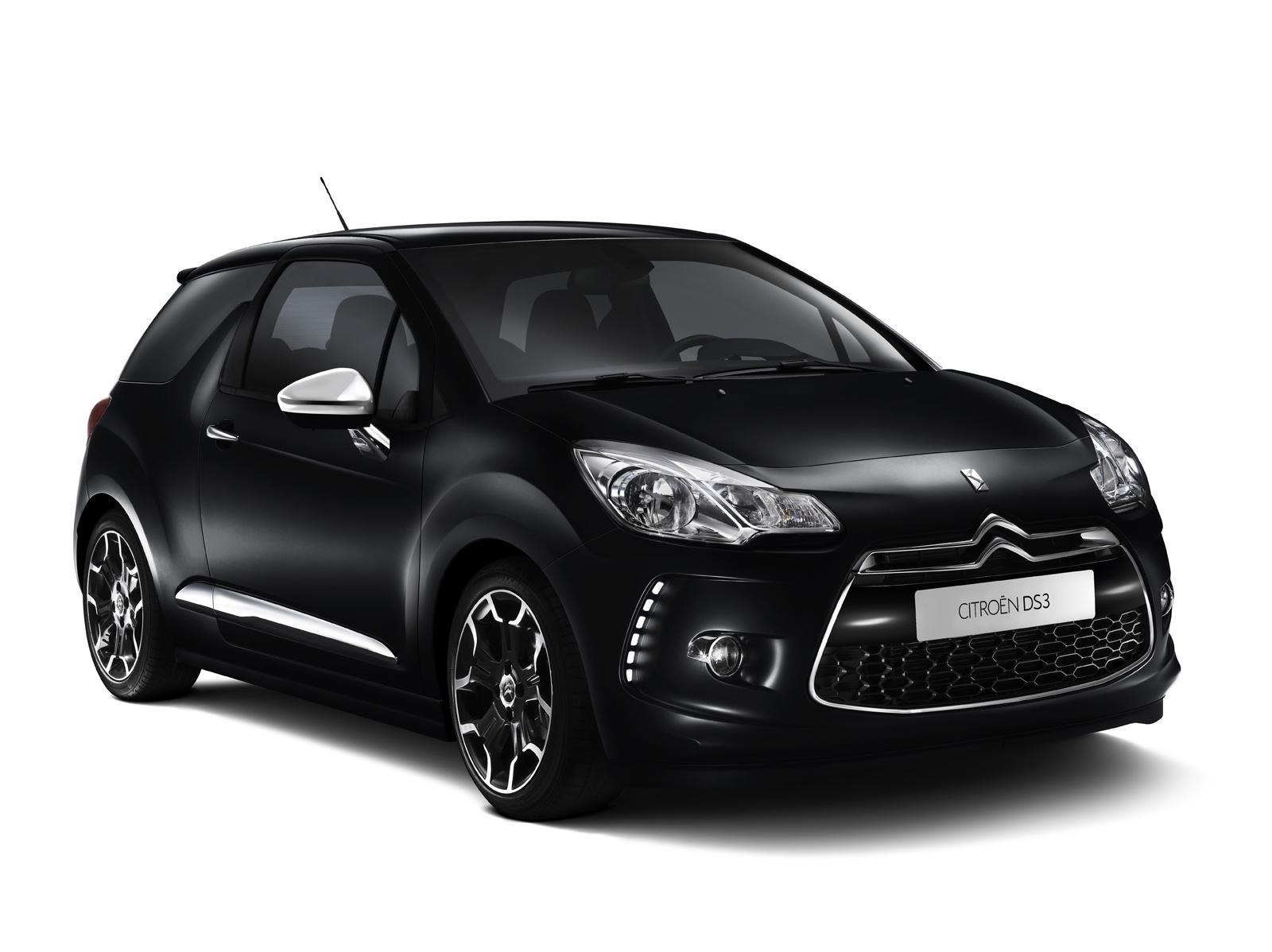 Black Citroen DS3 car