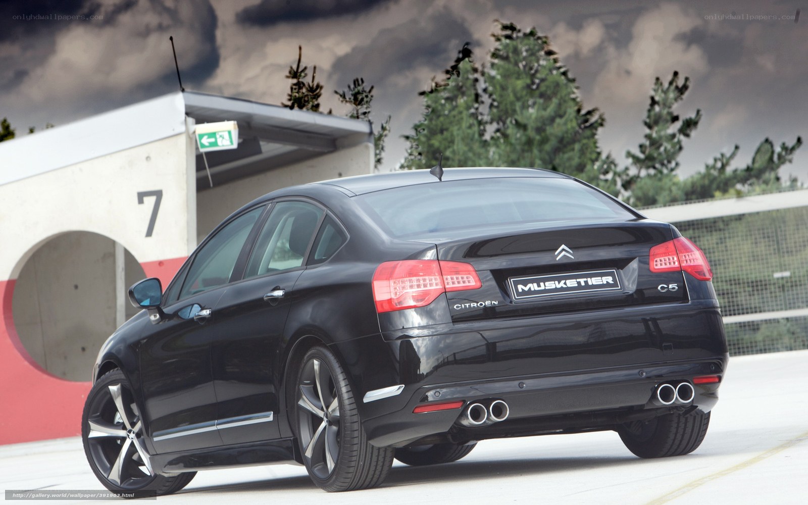 Black Citroen Musketier C5
