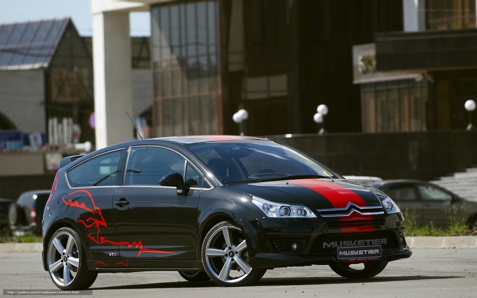black citroen musketier car