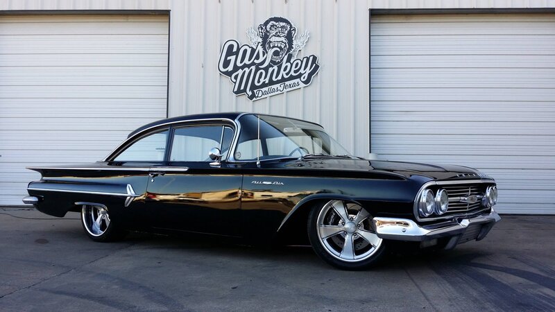 Black Classic Car — Calm, Afternoon, Photograph, Building, Sign