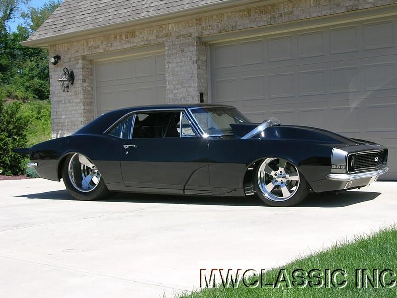 Black Classic Car — Calm, Afternoon, Photograph, Garage, House