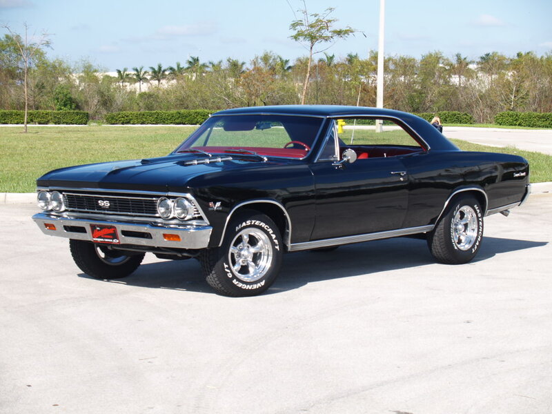 Black Classic Car — Calm, Afternoon, Photograph, Grass, Trees