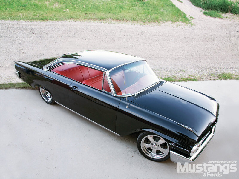 Black Classic Car — Calm, Afternoon, Photograph, Red Interior