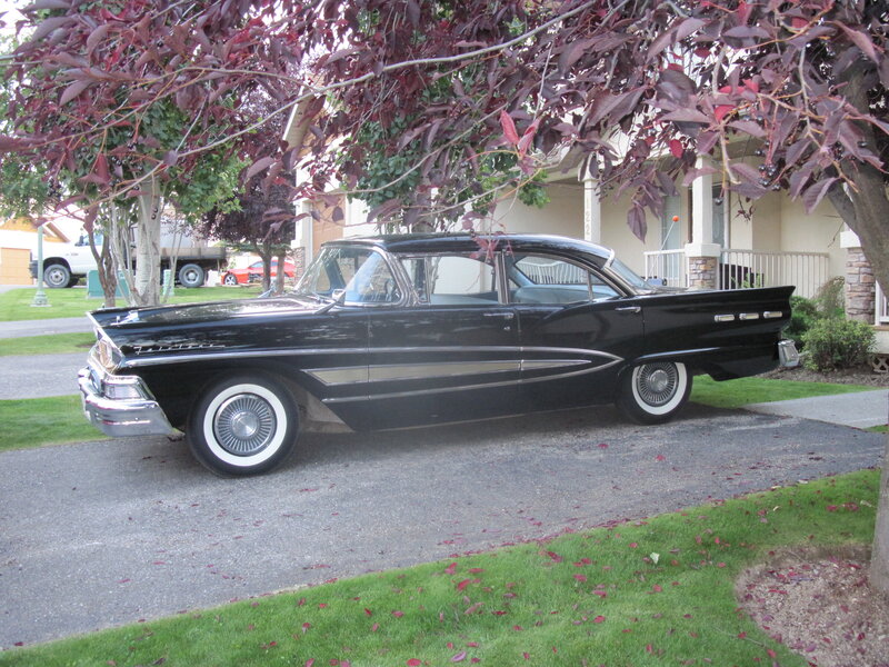 Black Classic Car — Calm, Afternoon, Photograph, Tree