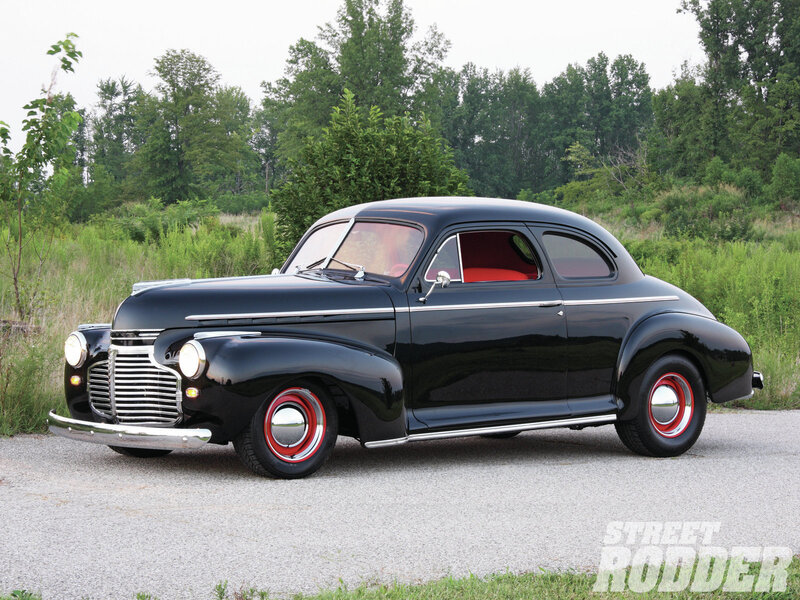 Black Classic Car — Calm, Afternoon, Photograph, Trees