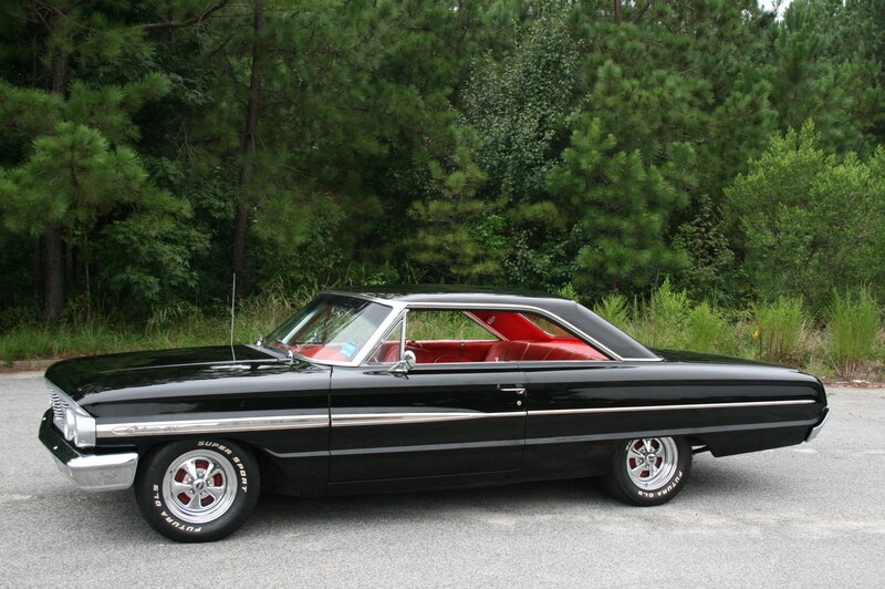 Black Classic Car — Calm, Afternoon