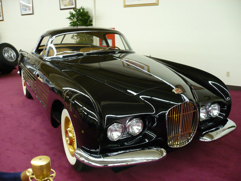 Black Classic Car — Calm, Photograph, Purple Carpet