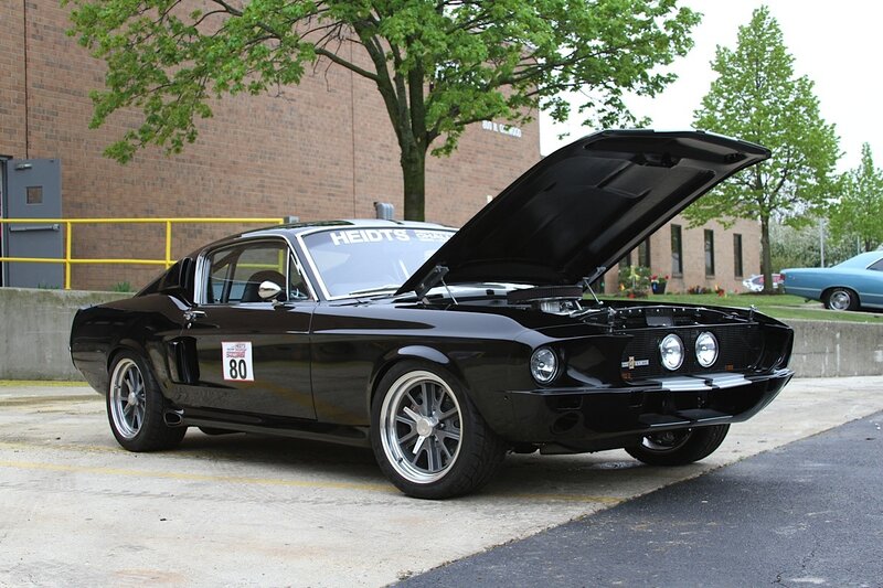 Black Classic Car — Calm, Spring, Photograph