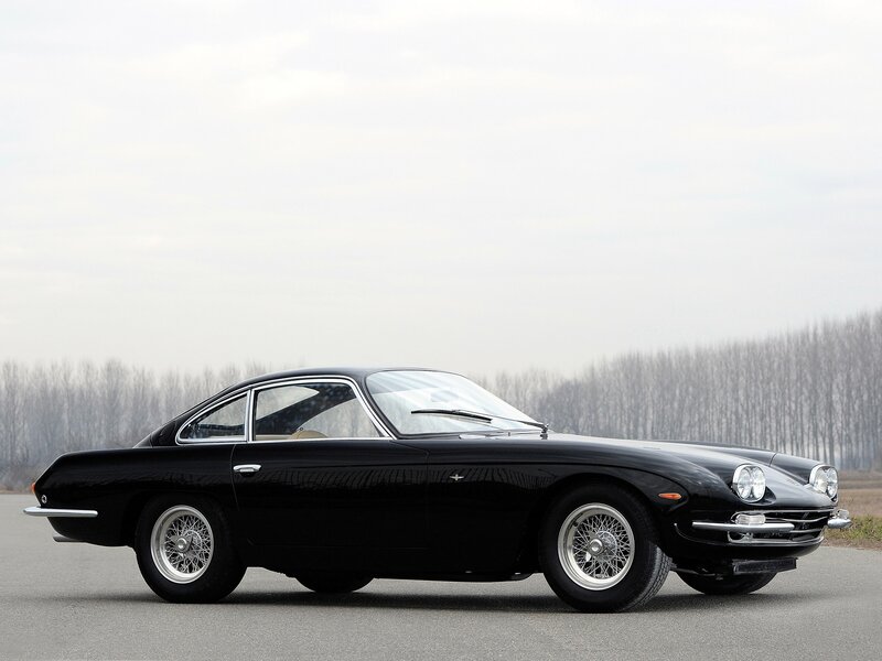 Black Classic Car — Calm, Winter, Photograph, Road